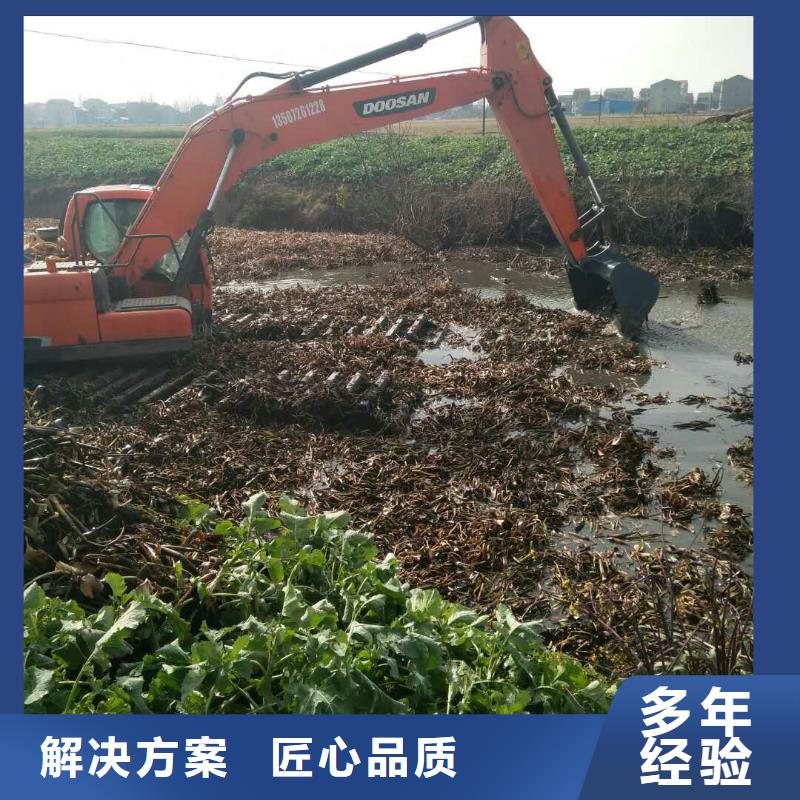 浮船挖机租赁价格行情