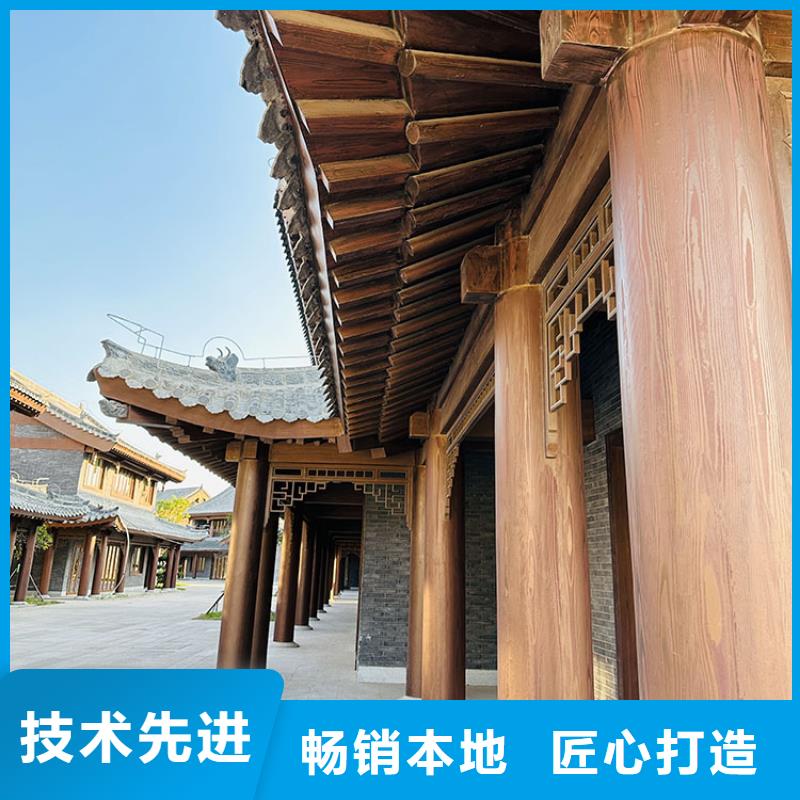 仿古园林建筑木纹漆厂家定制