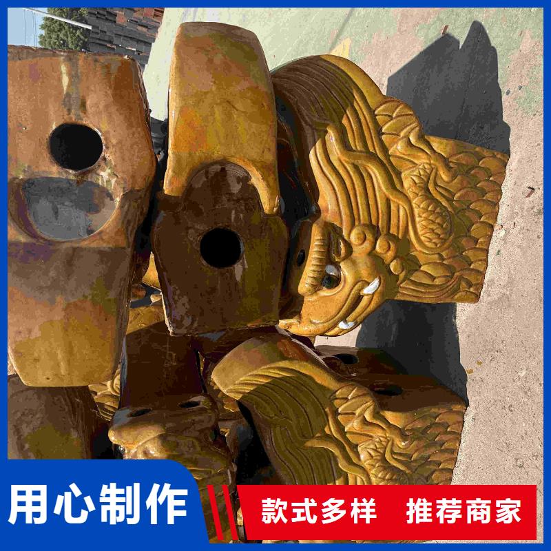 祠堂屋面琉璃瓦 陶瓷高温瓦片供货及时保证工期