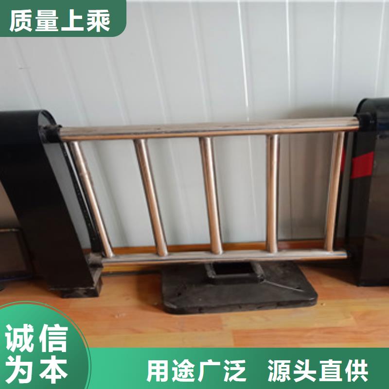 【不锈钢复合管栏杆旋转护栏工程施工案例】