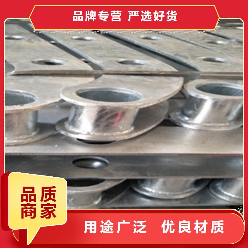 桥梁护栏立柱不锈钢复合管桥梁护栏厂家细节展示