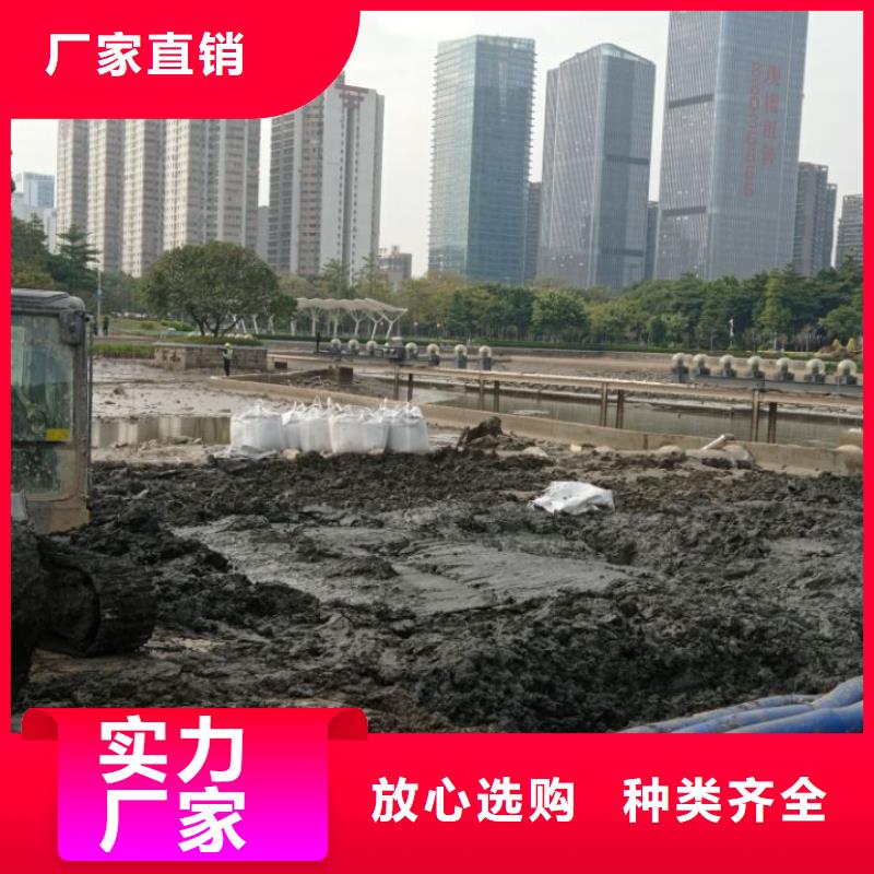湖北淤泥改性固化剂黒臭水体环境治理图片